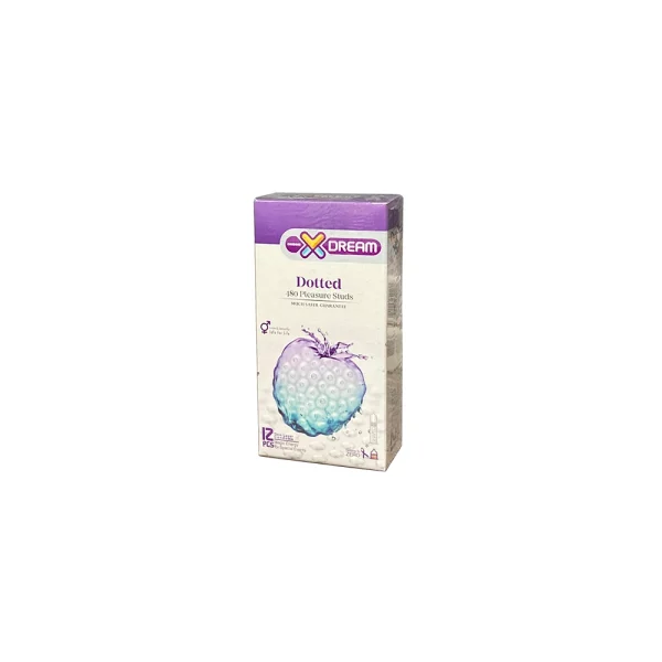 x-dream-dotted-condom-12-pcs-2